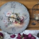 How can you decorate a watch using decoupage technique?