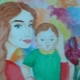 How to draw a gift for mom?