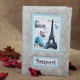 How to make a passport cover using the scrapbooking technique?