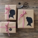 How to wrap a gift in gift paper?