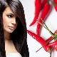 Features of using red pepper for hair growth