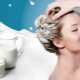 Hair lightening with kefir