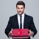 Gifts in a box for a real man