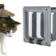 Types and selection of cat doors