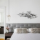 What to hang over the bed in the bedroom?