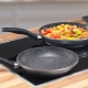 Cast iron pans for induction hobs