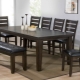 Wooden kitchen tables: a variety of models, advice on selection and care