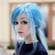 Blue hair: popular colors, color choices and care tips