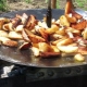 Making a frying pan from a harrow disc