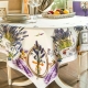 Oilcloth on the table for the kitchen: types and selection