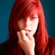 Red-red hair color: who suits and how to dye the curls correctly?