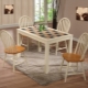 Kitchen tables with tiles: features, types and tips for choosing