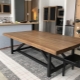 Loft-style kitchen tables: what do they look like and how to choose them?