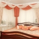Lambrequins in the bedroom: varieties and tips for choosing