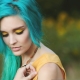 Mint hair color: features, shades, tips for dyeing and care