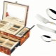 Cutlery sets with 72 pieces