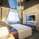 Stretch ceilings in the bedroom: types, design ideas and tips for choosing