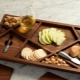 Trays: materials, shapes and designs