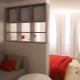Bedroom-living room 15-16 sq. m: design options and zoning features