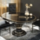 Tables for the kitchen on one leg: types, shapes and sizes
