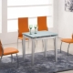 Chairs for the kitchen on a metal frame: features and choices