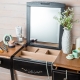 Dressing table and trellises in the bedroom: types and features of choice