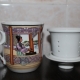 Infuser mugs with sieve