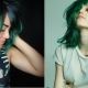 Green hair color: how to choose a shade and achieve the desired tone?