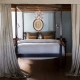 Bedroom zoning with curtains: features and interesting options