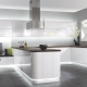 Modern white kitchens
