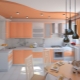 Kitchen ceiling color: tips for choosing and interesting examples