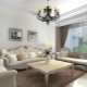 Living room interior design in light colors