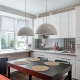 Kitchen design 8 sq. m