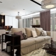 Kitchen-living room design 23-24 sq. m