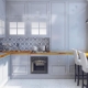 Square kitchen design