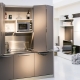 The depth of kitchen cabinets: what should be and how to choose the right one?