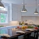 How to organize a work area in the kitchen?