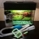 How to siphon soil in an aquarium?