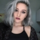 Kare with ashy hair color