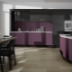 Eggplant color kitchens