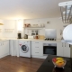 Kitchen with washing machine: pros and cons, placement