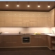 Kitchen in beige tones