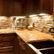 Kitchen aprons made of stone: varieties and selection criteria