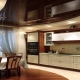 Multilevel ceilings in the kitchen: features, varieties, choices and examples