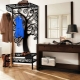 Floor hangers in the hallway: varieties and tips for choosing