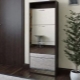 Shoe racks with a mirror in the hallway: types and tips for choosing