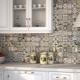 Tiles for the kitchen on the apron: types and finishes