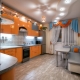 False ceilings in the kitchen: features, varieties and choices