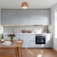 Direct kitchen 4 meters: materials, styles and design