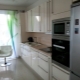 Straight kitchen 3 meters long with a refrigerator: design ideas